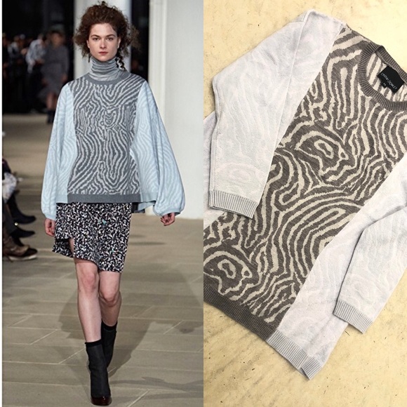 🔥 FIRE SALE CLOSET CLOSING🔥 RARE Runway inspired Cynthia Rowley sweater XS - Picture 1 of 8